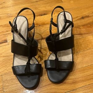 Cole Haan black sandals